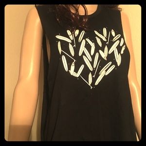 Rip Curl Black tee-shirt tank
